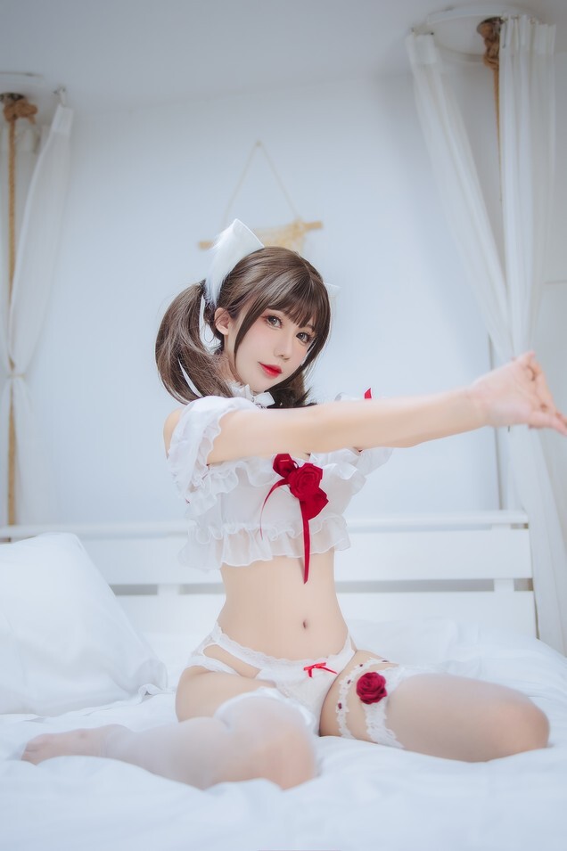 仙女月 - 白猫少女 [50P-524MB]