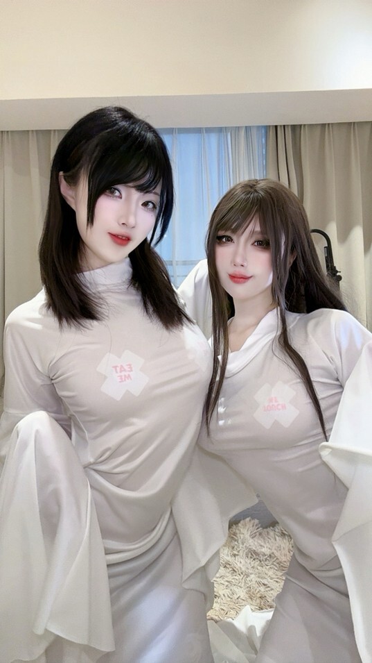 二佐Nisa&amp;九曲Jean - 幽灵娘 [50P4V-1.00GB]