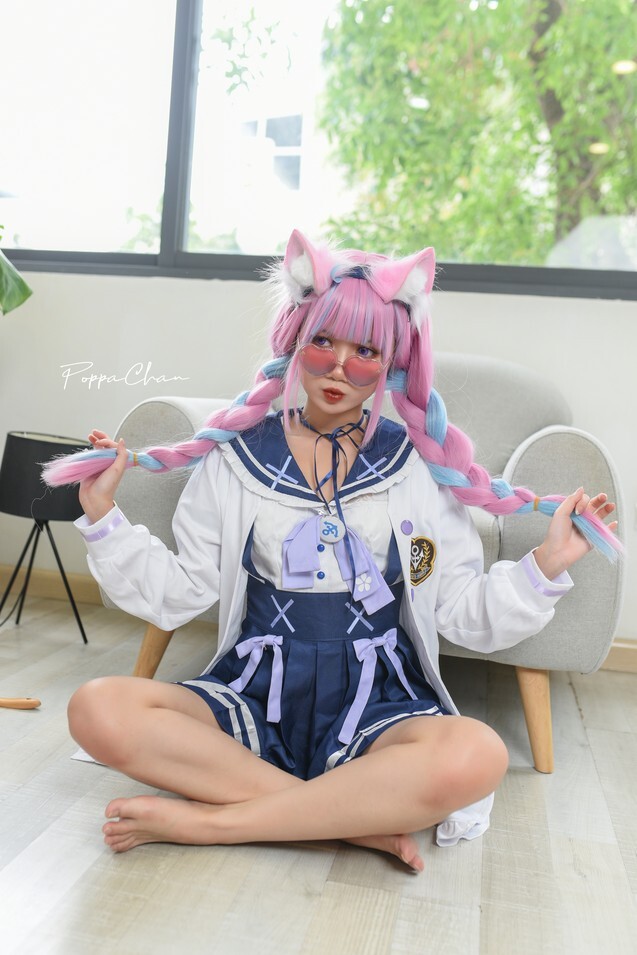 PoppaCha - Minato Aqua [44P-167MB]