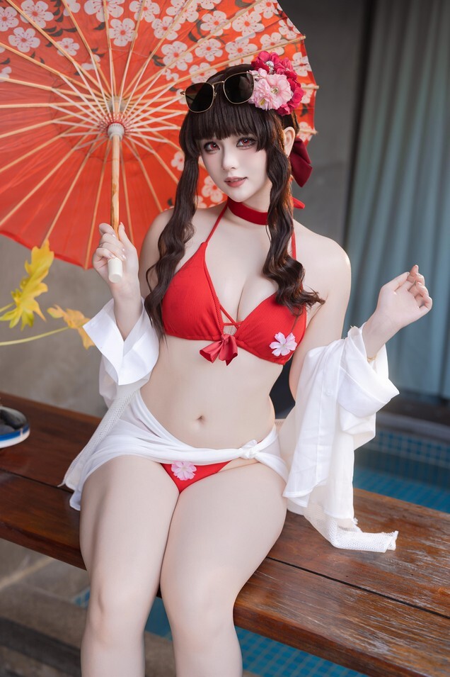 屿鱼 - 樱花泳装 [80P-979MB]