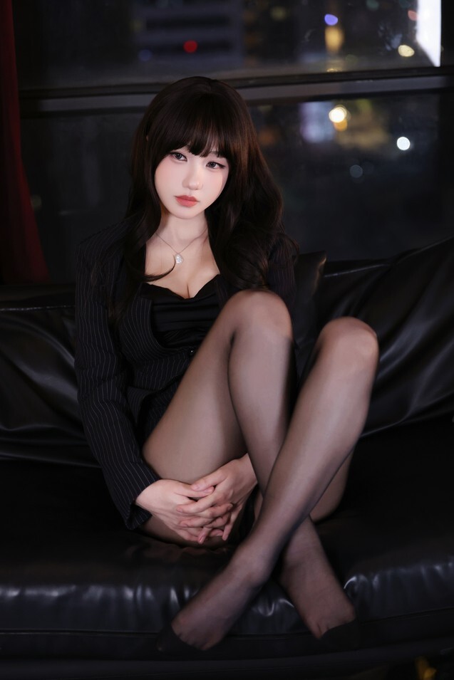 无影喵喵Ghost (影子喵Ghost) - 黑蓝 棚拍照片 [150P8V-2.71GB]