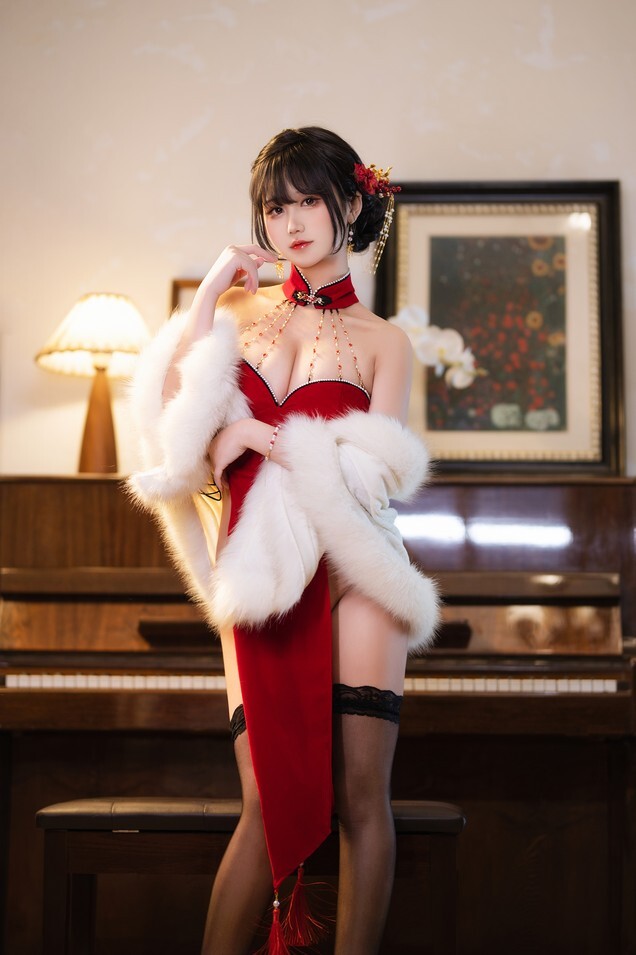 三度_69 - 红丝绒旗袍 [76P3V-704MB]