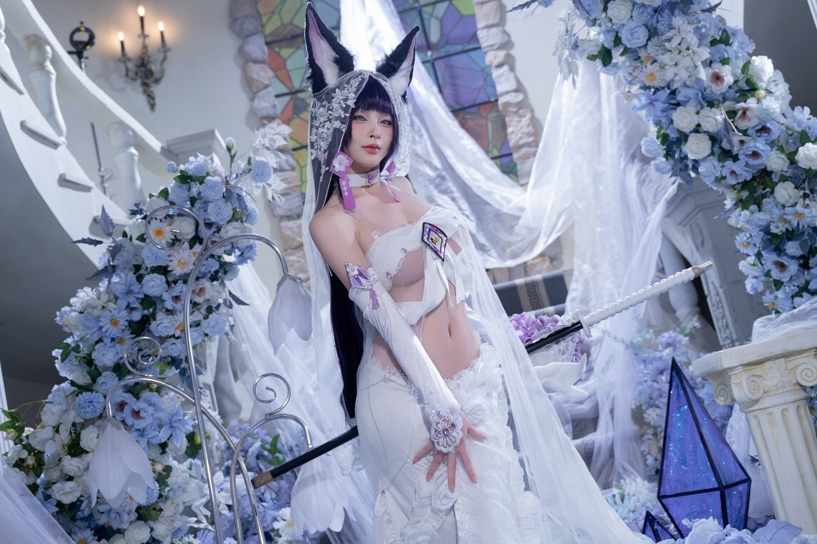 清水由乃 - 碧蓝航线 武藏 紫藤花 [51P1V-638MB]