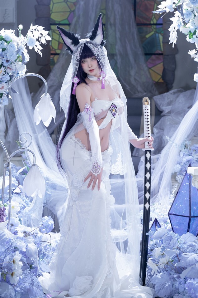 清水由乃 - 碧蓝航线 武藏 紫藤花 [51P1V-638MB]