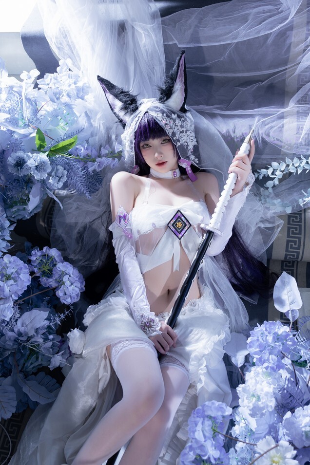 清水由乃 - 碧蓝航线 武藏 紫藤花 [51P1V-638MB]