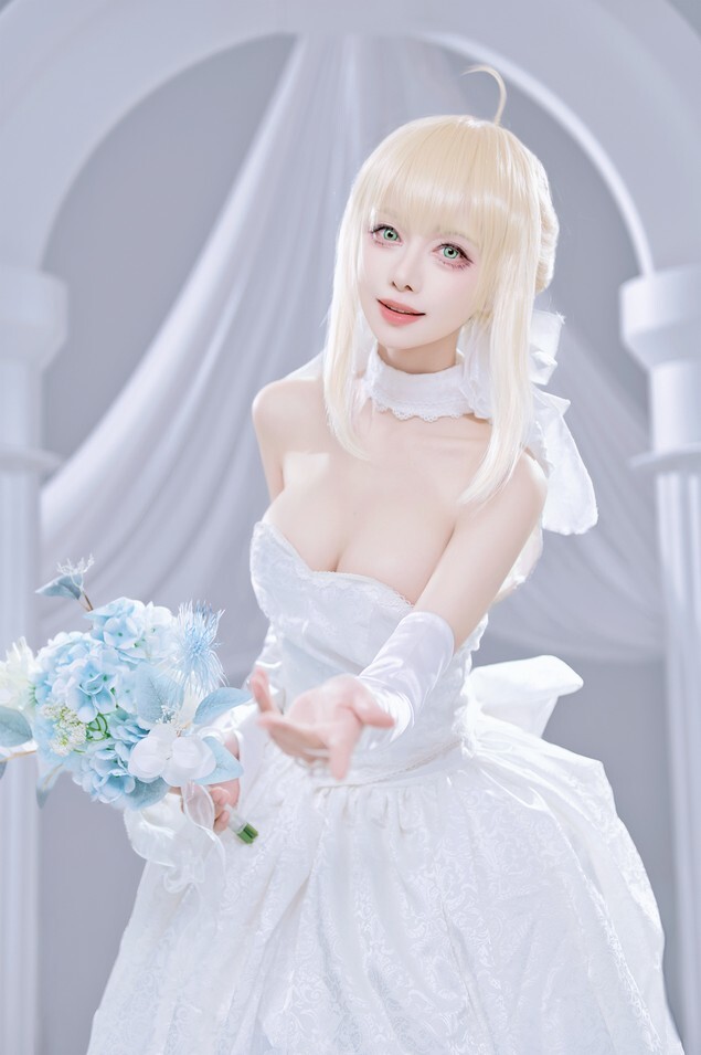 Shika小鹿鹿 - Saber花嫁 [22P-284MB]