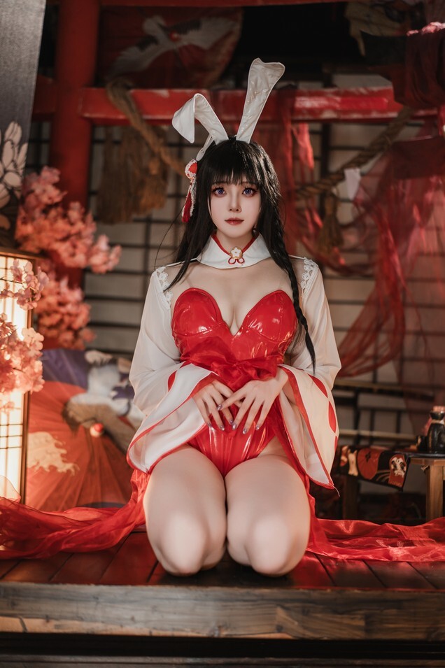 Natsuko夏夏子 - 碧蓝航线 大山巫女兔 [70P-424MB]