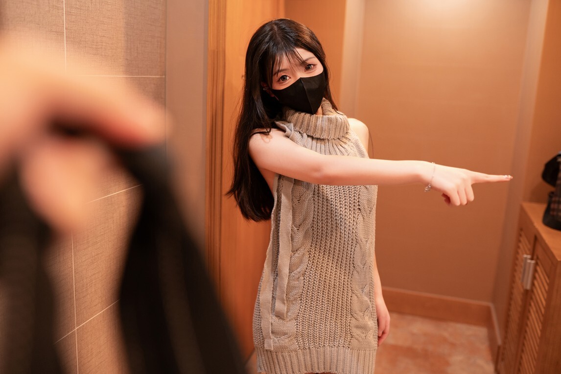 Bangni邦尼 - 灰色毛衣 [85P-763MB]