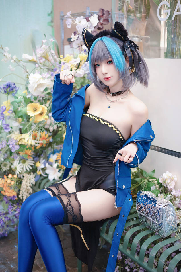 封疆疆v - 碧蓝航线 柴郡 常服 [27P-405MB]