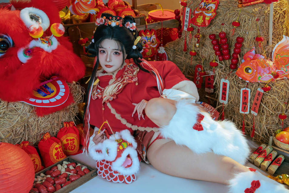 Kokuhui - 2026新春特辑 醒狮少女 [131P2V-2.10GB]