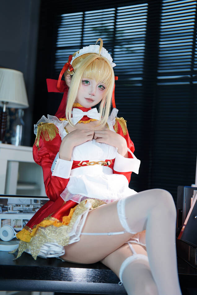 五更百鬼 - FGO 尼禄 女仆 [15P-166MB]