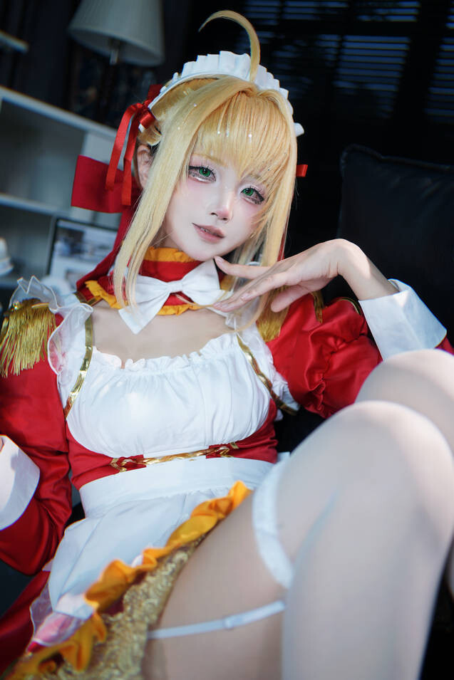 五更百鬼 - FGO 尼禄 女仆 [15P-166MB]
