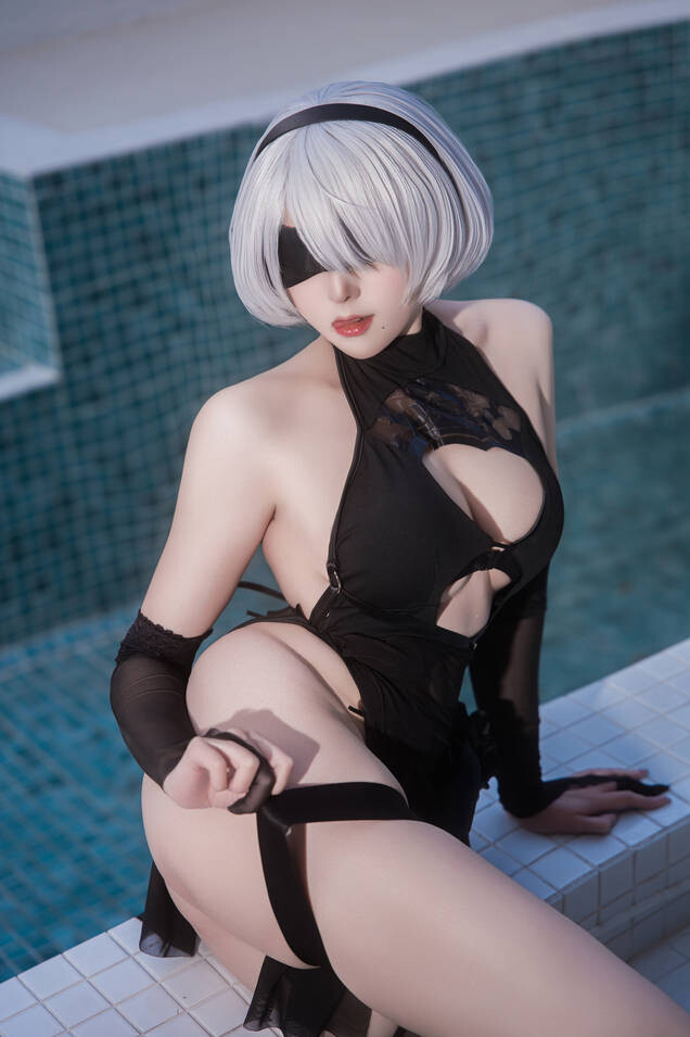 Natsuko夏夏子 - NIKKE×NieR 2B水着 [83P-706MB]