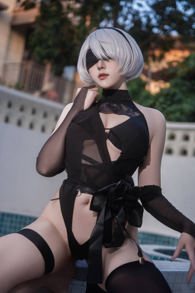 Natsuko夏夏子 - NIKKE×NieR 2B水着 [83P-706MB]
